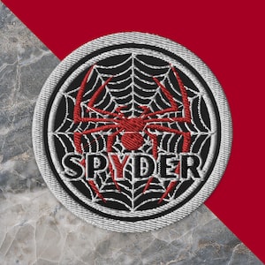 Can-Am Spyder Embroidered Patch, Applique Patch, CanAm Spyder Trike Patch, Spyder Lover Gift, Jacket Patch, Vest Patch, Can Am Spyder Patch