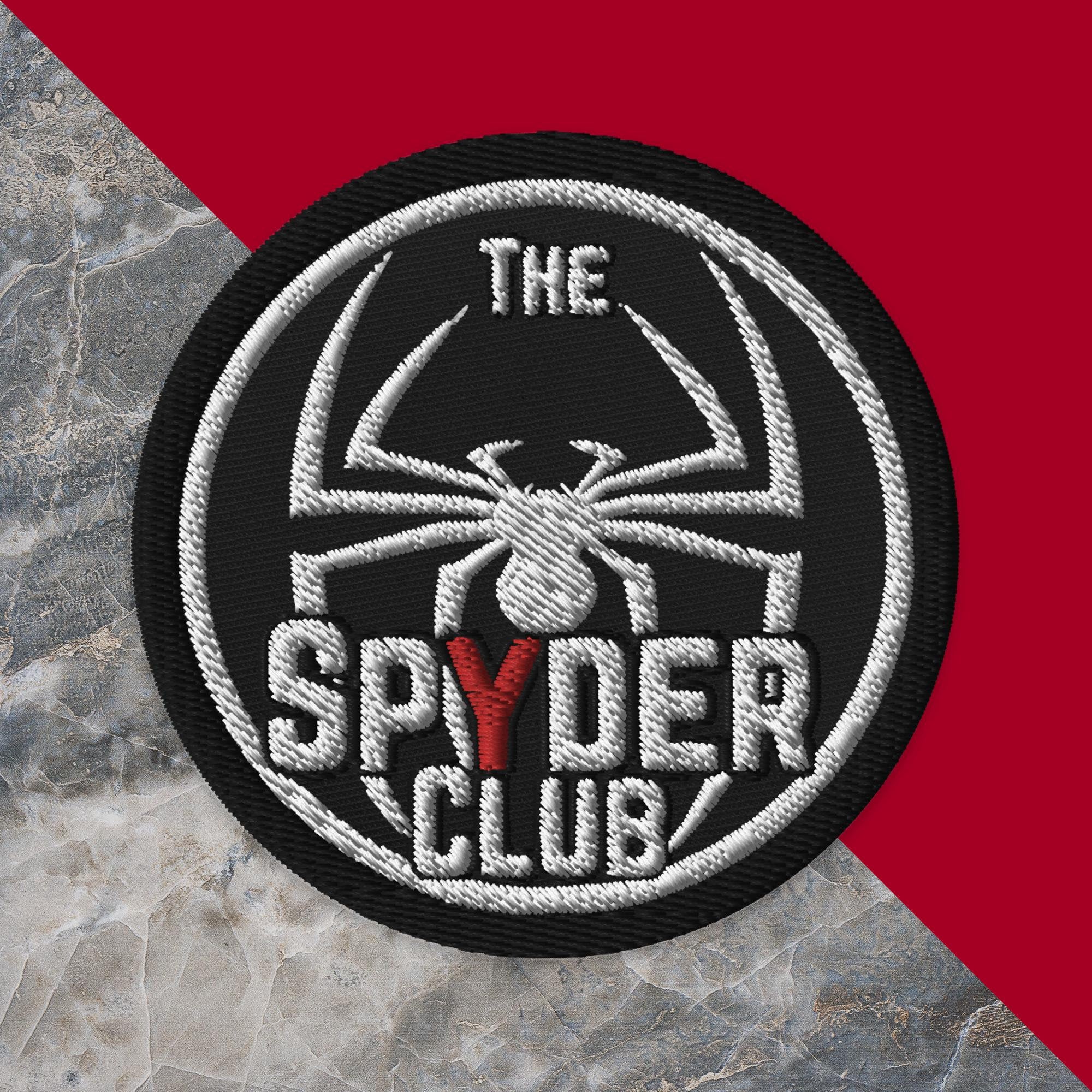 Spider Jacket Patch Can-am Spyder Club Embroidered Patch: Trike Motorcycle Jacket Vest ...