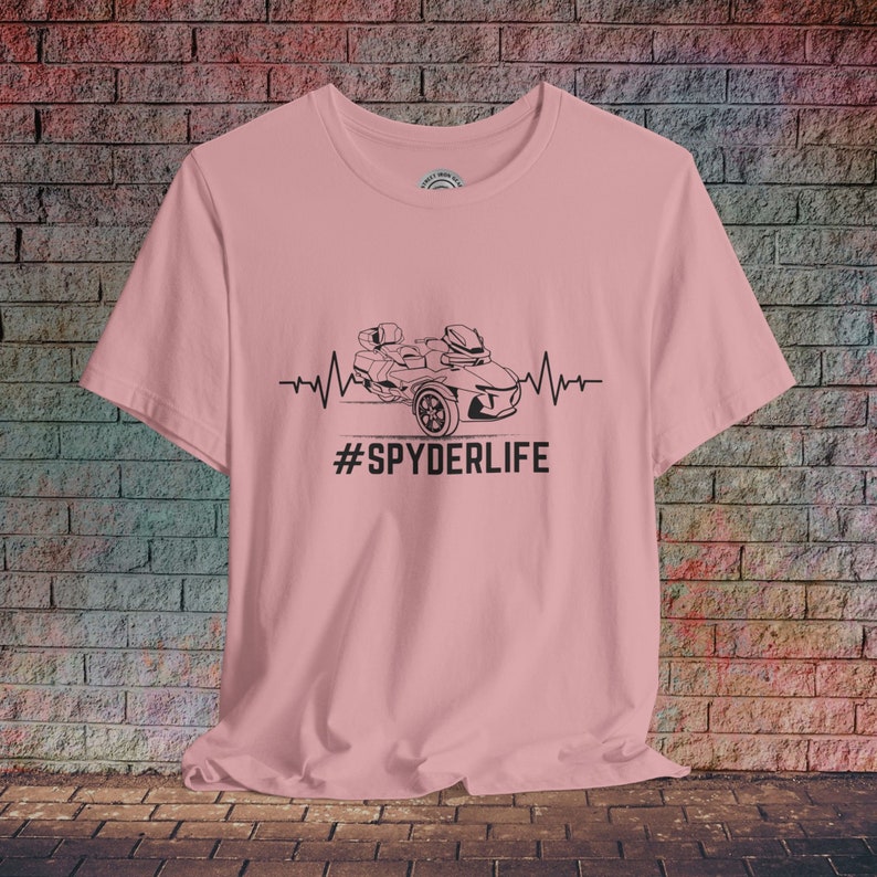 Can-Am Spyder RTL T-Shirt: Moto Mom Gift, #SpyderLife Graphic Orchid
