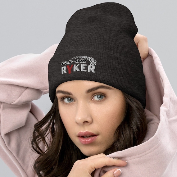 Embroidered Can-am Ryker Beanie: Cuffed Acrylic Hat - Etsy display picture 2