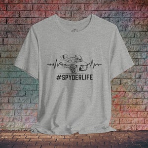 Can-Am Spyder RTL T-Shirt: Moto Mom Gift, #SpyderLife Graphic Athletic Heather