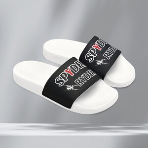 Men's Can-Am Spyder Slides: Removable Strap Trike Motorcycle Shoes image 2