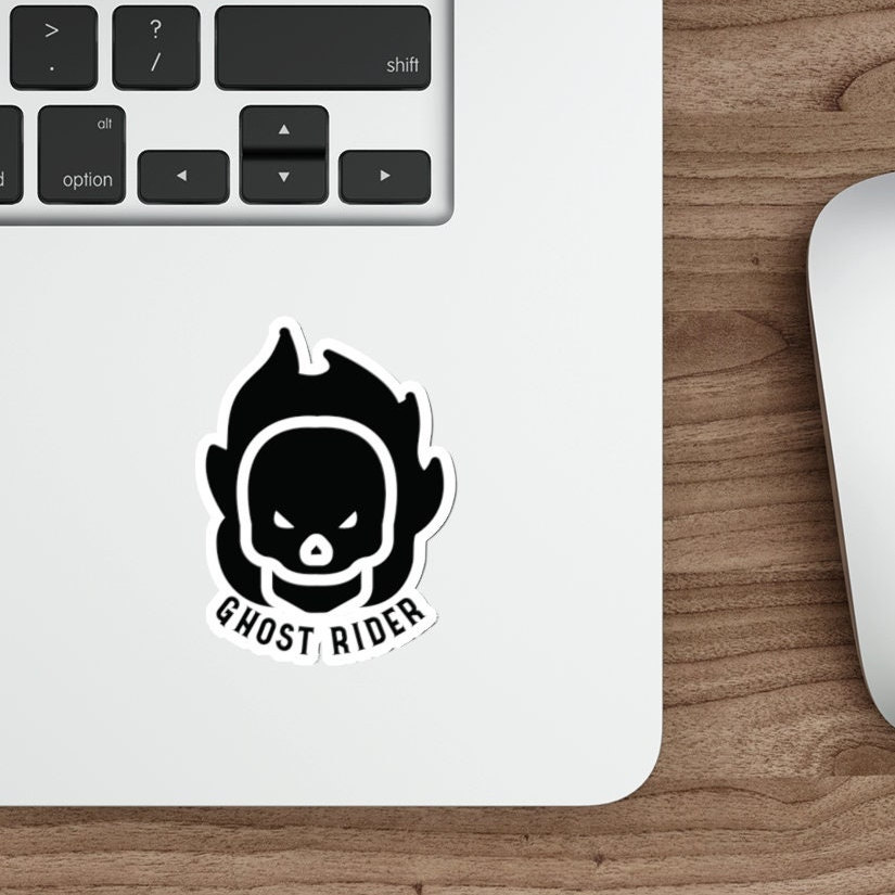 Ghost Rider Motorcycle Helmet Decal: Weather-resistant Vinyl Biker ...