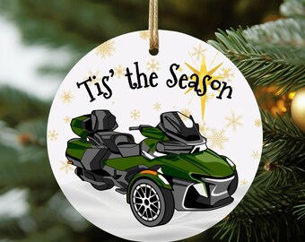 Can-Am Spyder RTL Christmas Ornament | Holiday Decor