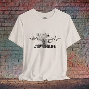 Can-Am Spyder RTL T-Shirt: Moto Mom Gift, #SpyderLife Graphic Heather Dust