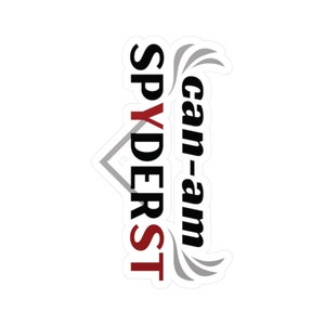 Can-Am Spyder ST Decal: Kiss-Cut Vinyl Motorcycle Sticker image 3