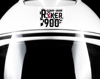 Can-Am Ryker 900 Decal: Motorcycle Helmet Sticker