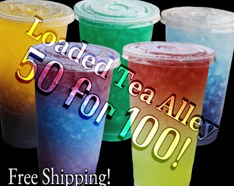 Mega Loaded Tea Go packs! 50 for 100! FLASH SALE! Free Shipping! Check out our other flavors in shop! Loaded Tea Kits! Energy Tea