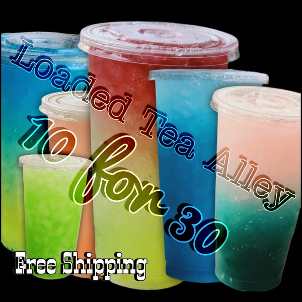 Mega Loaded Tea Go packs! FLASH SALE! 10 for 30! Free Shipping! Free Shipping!