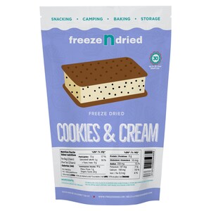 Freeze Dried Ice-Cream (Cookies & Cream)