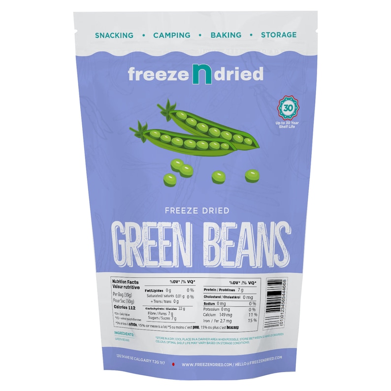 Freeze Dried Green Beans - Etsy