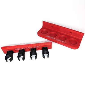 Customizable Pool Cue Rack