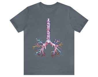 Vie aeree - Albero polmonare - Maglietta anatomica
