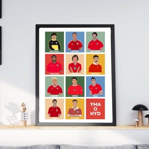 Wales / Cymru all time XI | The Football History Boys Collaboration (Digital Download)