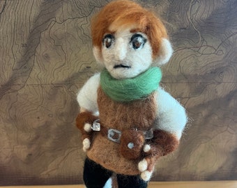 Chilchuck Dungeon Meshi Delicious in Dungeon Posable Needle Felted Figure