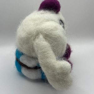 mallow super mario rpg posable needle felt doll side