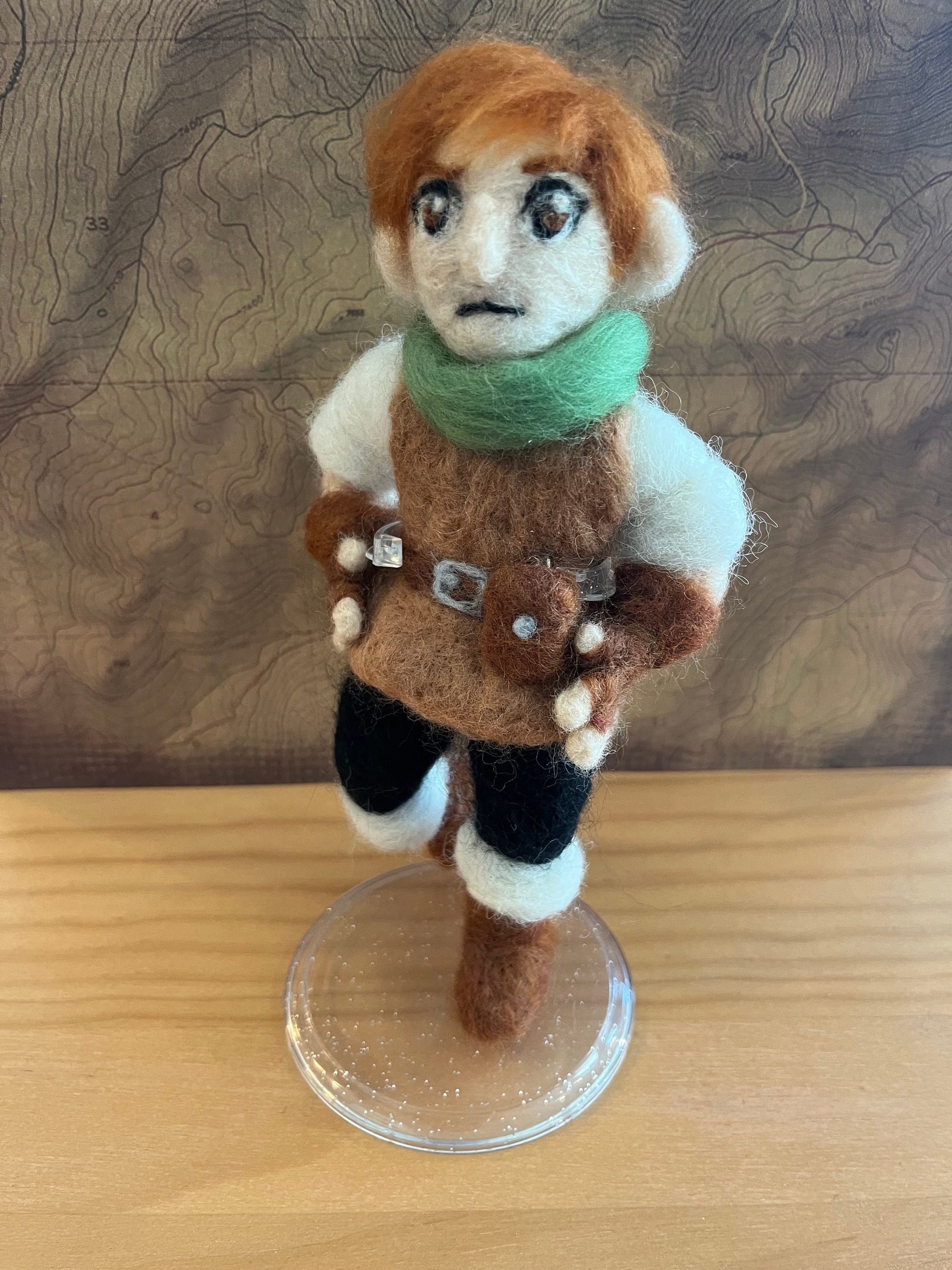 Chilchuck Dungeon Meshi Delicious in Dungeon Posable Needle Felted Figure
