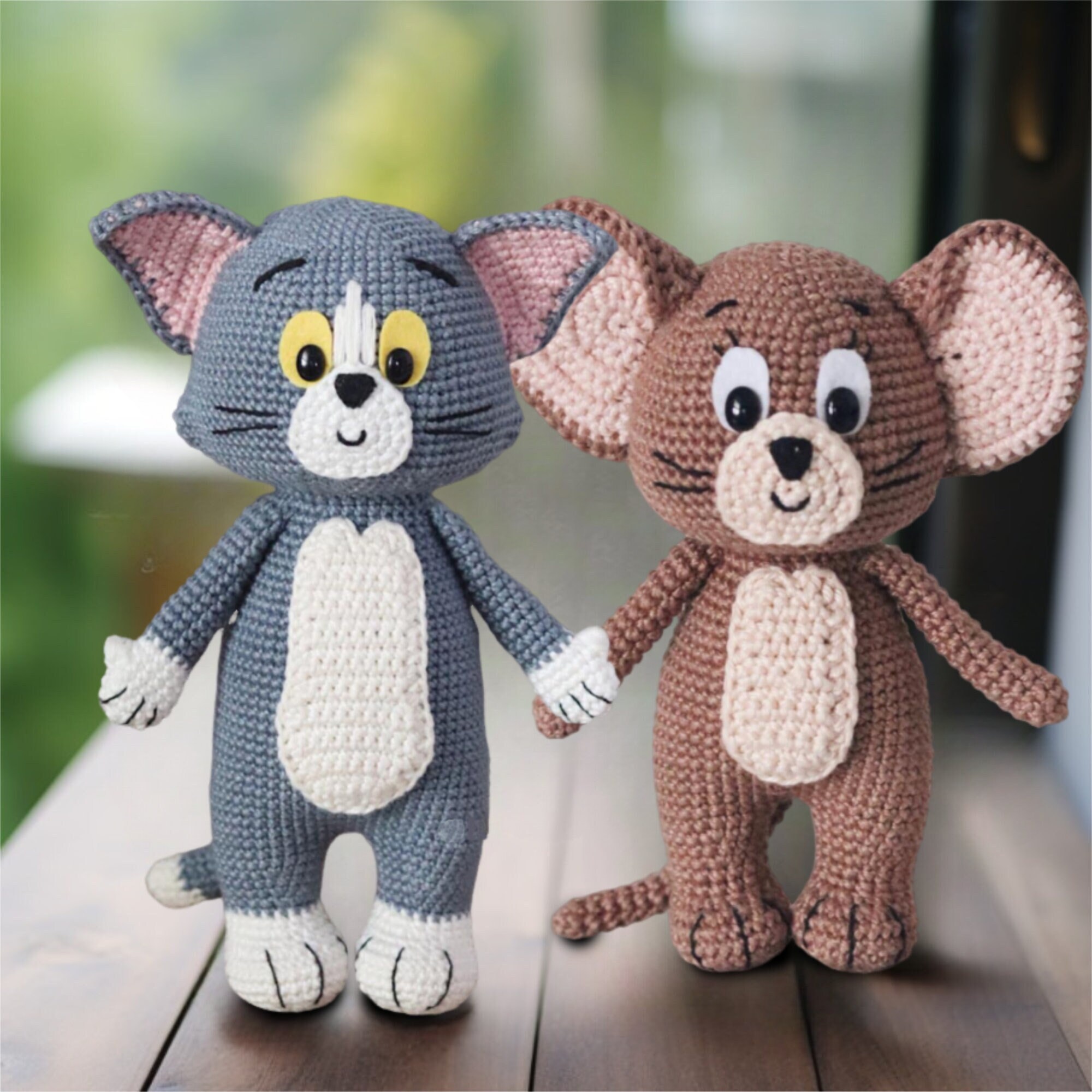 Tom & Jerry Crochet Pattern Bundle Craft Your Favorite - Etsy