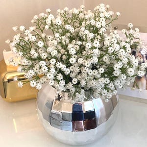 Babys Atem Zweig 25 "108 Köpfe Künstliche Blumen Gypsophila, DIY Blumenstrauß Hochzeit Zuhause Brautparty Einweihungsparty Geschenk Wohnkultur