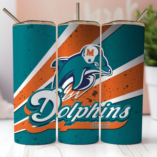 Tumbler Wrap For Miami Dolphins