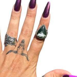 Tree Agate Native Ring