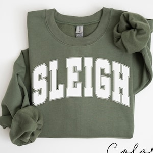 I came to sleigh christmas jumper top