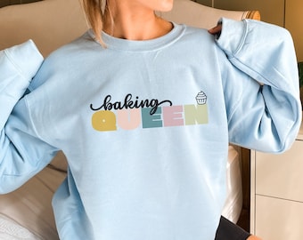 Moletom de cozimento, rainha do cozimento, presente de cozimento, camisa de cozimento, presente para amante de cozimento, presente para mãe, presente para amigo, presente para namorada, camisa engraçada
