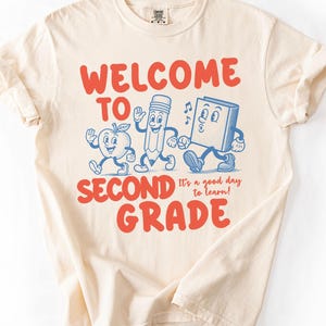 Comfort Colors Retro Second Grade Teacher Shirt, Its a Good Day to Learn, 2nd Grade Teacher Shirt, Second Grade Teacher Tshirt, Elementary