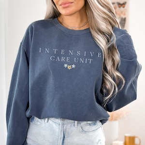 ICU Nurse Shirt, ICU Sweatshirt, Intensive Care Sweatshirt, icu Sweater, Registered Nurse, RN Shirt, Nurse Shirts, Gift For Nurse,Nurse Gift