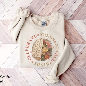 Celebrate Minds of All Kinds, Neurodiversity Shirt, ADHD Shirt, Autism Acceptance Gift for Special, Autism Awareness, Education Teacher