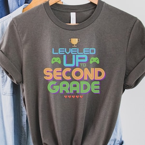 Cute Second Grade Teacher Shirt, Second Grade Teacher, First Day of School, Hello 2nd Grade Shirt, Second Grade Squad Gift,