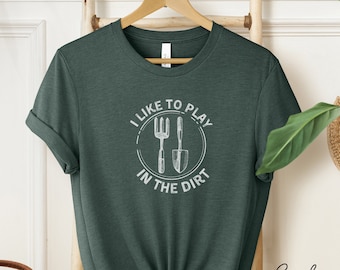 Maglietta divertente per giardinaggio, maglietta per giardiniere, maglietta per amanti delle piante, regalo per giardiniere, maglietta da giardino, maglietta da contadino, regalo per amanti delle piante, regalo per la mamma.