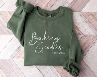 Camisa para hornear, golosinas de panadero, camisa de galletas, camiseta de panadero, suministros para hornear, regalo para panadero, regalo para mamá, regalo para amigo