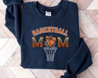 Basketball Mom Sweatshirt, Basketball Sweater, Mom Gift, Basketball Mama, Sport Mom, Sport Mama, Women's Sports, Game Day Shirt