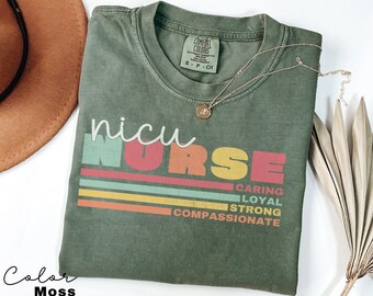 Nicu Nurse Shirt, Comfort Colors, Nicu Crew Shirts, Nicu Tshirt, Nicu Team Shirt, Nicu Crew Tee, Nurse Gift, Neonatal Intensive Care Unit