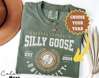 Dumme Gans Shirt Dumme Gans Universität Geburtstagsgeschenk Komfort Farben Dumme Gans Vintage Farm Shirt Niedliche Gans Shirt Geschenke für Farm Girls