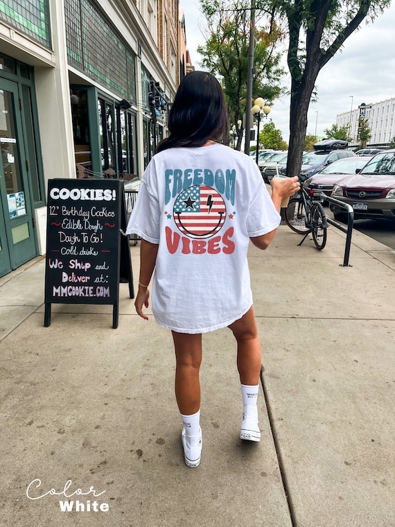 Comfort Colors® Retro Star USA Graphic Tee, Comfort Colors 4th of July Graphic Tee, Star American Graphic Tee, Retro USA Comfort Color Shirt