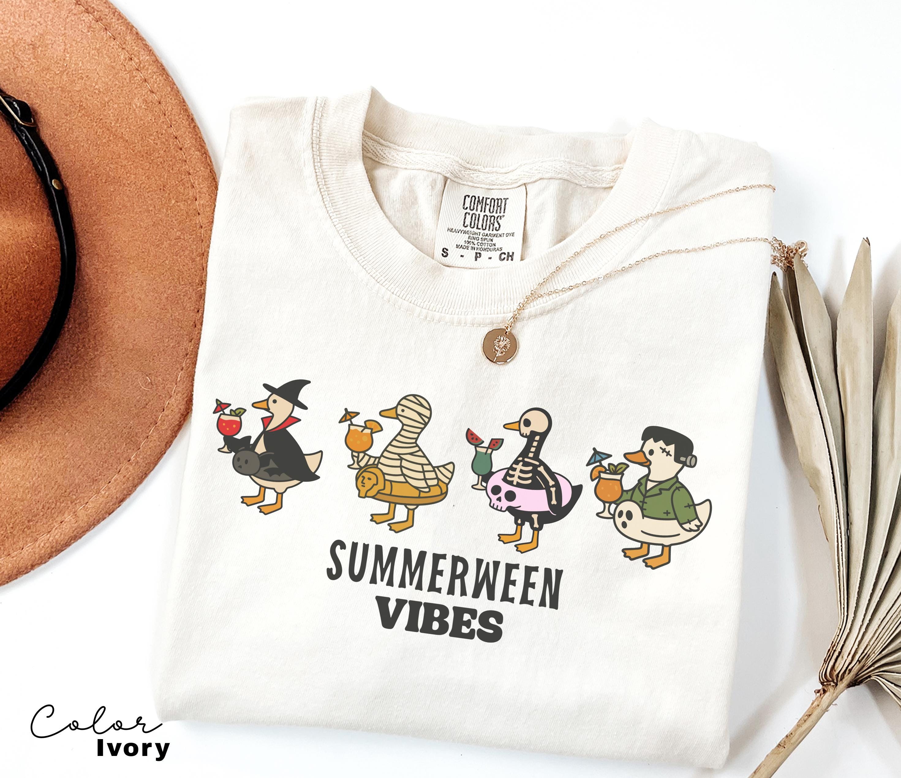 Halloween Summer Shirt, Summerween Beach Shirt, Summerween 