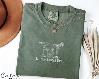 21st Birthday Gift for Her, In My Legal Era Funny 21st Birthday Shirts for Her, 21 Birthday Shirt, 21st Bday Shirt, Gift for 21st Birthday