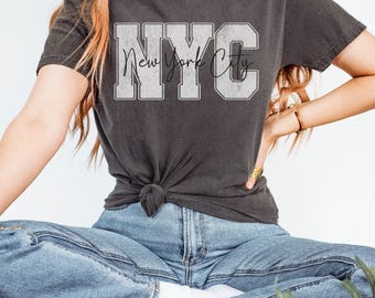 Shirt New York, t-shirt oostkust, cadeau New York, comfortabele kleuren, shirt New York City, vakantiecadeau New York, cadeau New York Reis, shirt NYC