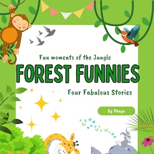Printable story book,Childrens Fantasy story book, Instant Download, storybook digital ,ebook ,Bedtime stories,Printable stories for kids