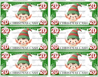 Dinero en efectivo para Navidad - Dinero de vacaciones