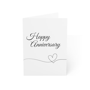 Funny Happy Anniversary 5x7 Card with Envelope Husband Wife Girlfriend Boyfriend Partner Him Her Couple Loud Crazy Fart Heart I Love You