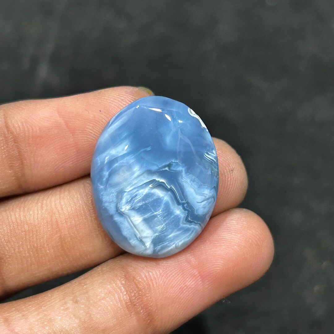 Blue Opal Blue Opal Cabochon Owyhee Blue Opal Blue Opal Crystal Opal