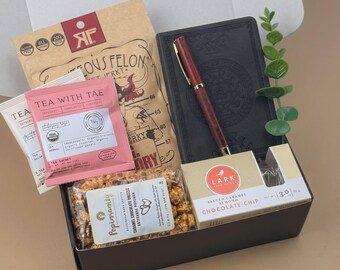 Employee Recognition Gift Box | Corporate Thank You Basket | Staff Appreciation Care Package | Thoughtful Team Gift Set
