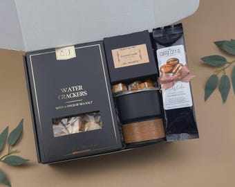 Mens Corporate Gift Box | Thank You Present for Employee or Client | New Hire Welcome Basket | Staff Appreciation Set | Work Gifts for Him