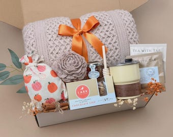 Cozy Fall Gift Box | Autumn Care Package | Unisex Seasonal Gift | Thoughtful Collection for Anyone | New Product Discovery