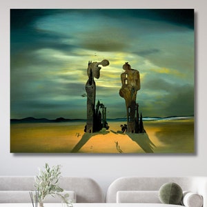 Salvador Dali The Anthropomorphic Cabinet 1936 WALL ART CANVAS,Painting,Poster,Art Print , Extra Large Wall Art,Surreal Art,Ready To Hang