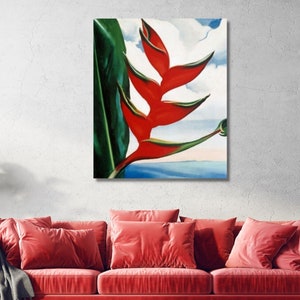 Georgia O&#39;Keeffe POSTER Wall Art , Painting,O&#39;Keeffe Picture,O&#39;Keeffe Poster,OKeeffe Artwork , Georgia O&#39;Keeffe Wall Art,Ready to Hang