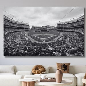 Yankee Stadium Print, Yankees Baseball Print, New York Gifts, Sport Poster, New York Baseball,Baseball Decor, Baseball Poster Ready to Hang